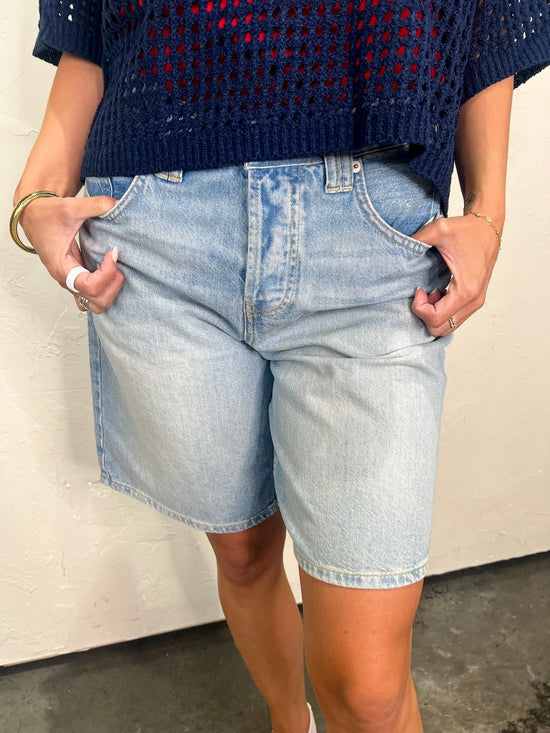 Free People: Montana Short - Cowgirl Blues - Revel Boutique
