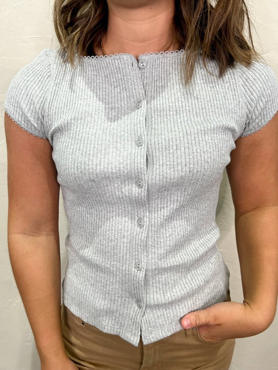 Free People: Most Wanted Cardi - Heather Gray - Revel Boutique