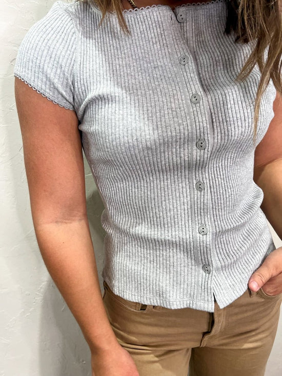 Free People: Most Wanted Cardi - Heather Gray - Revel Boutique