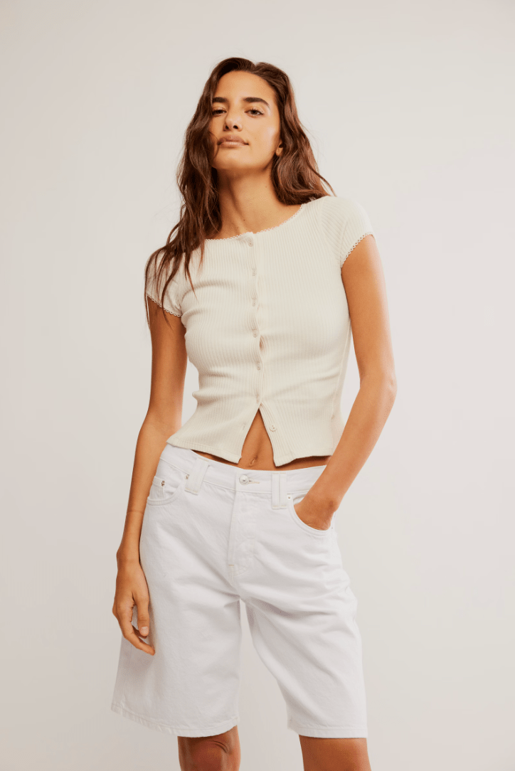 Free People: Most Wanted Cardi - Ivory - Revel Boutique