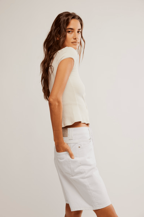 Free People: Most Wanted Cardi - Ivory - Revel Boutique