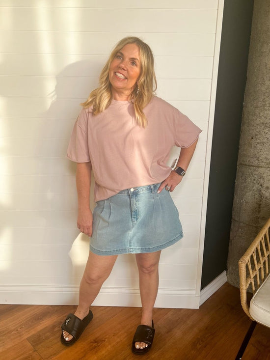 Free People: Nina Tee - Cashmere - Revel Boutique