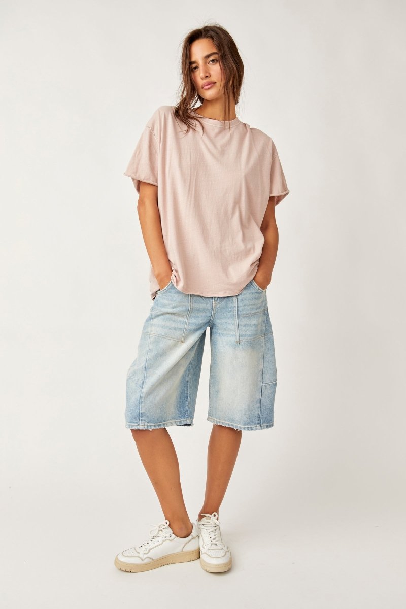 Free People: Nina Tee - Cashmere - Revel Boutique