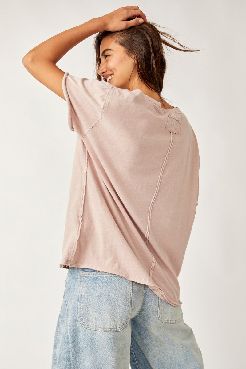 Free People: Nina Tee - Cashmere - Revel Boutique