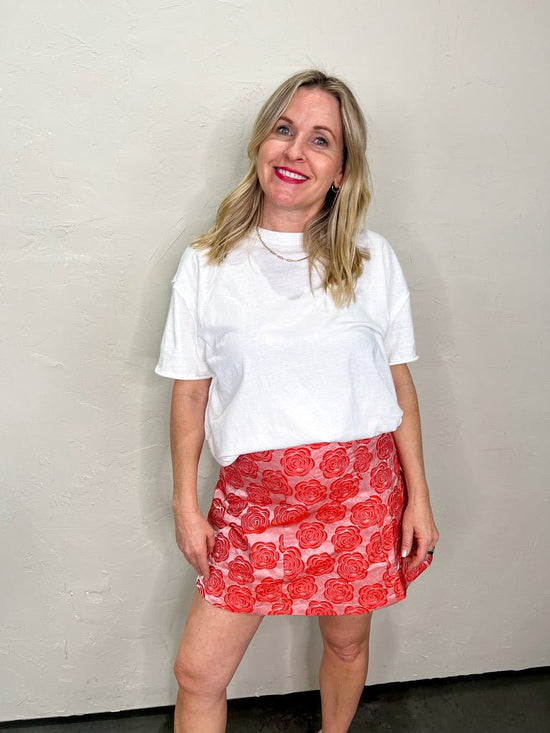 Free People: Nina Tee - Ivory - Revel Boutique