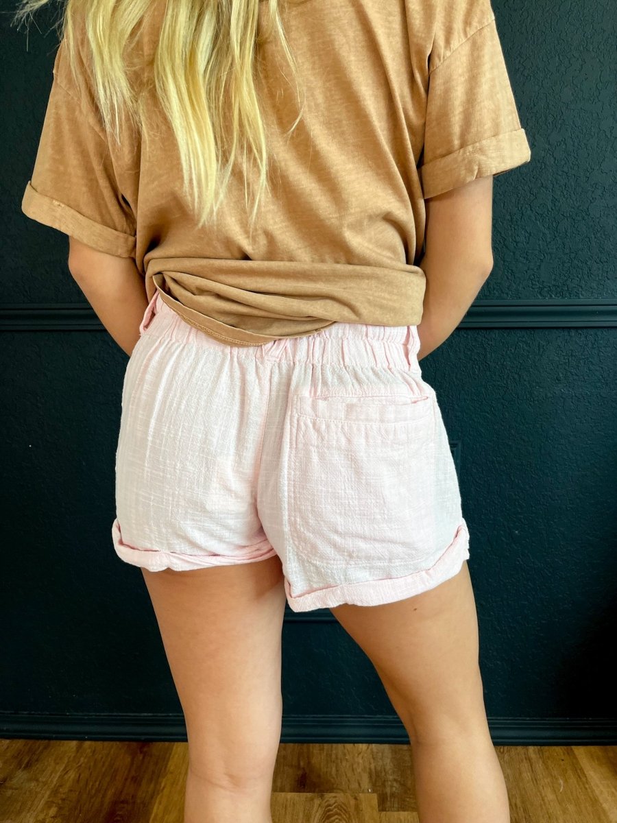 Free People: Solar Flare Shorts - Pink - A - Boo - Revel Boutique