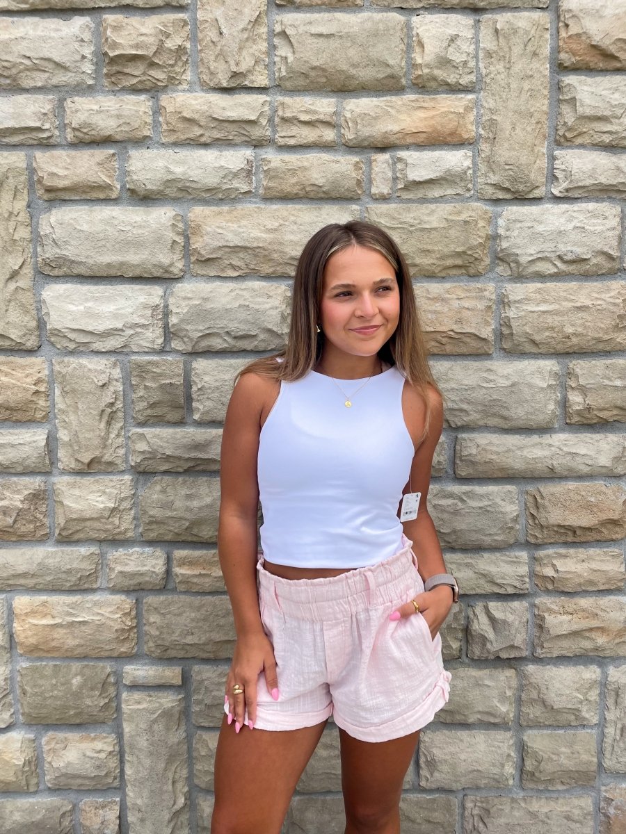 Free People: Solar Flare Shorts - Pink - A - Boo - Revel Boutique