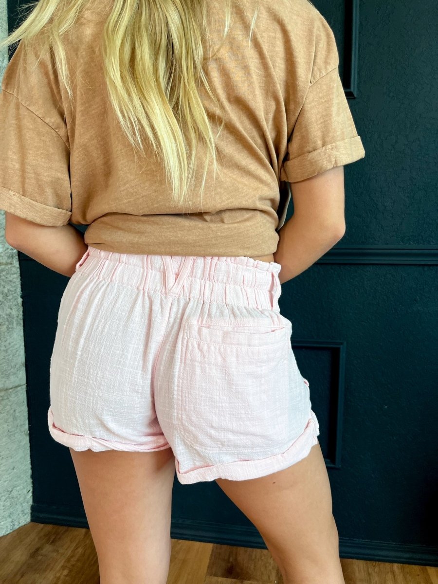 Free People: Solar Flare Shorts - Pink - A - Boo - Revel Boutique