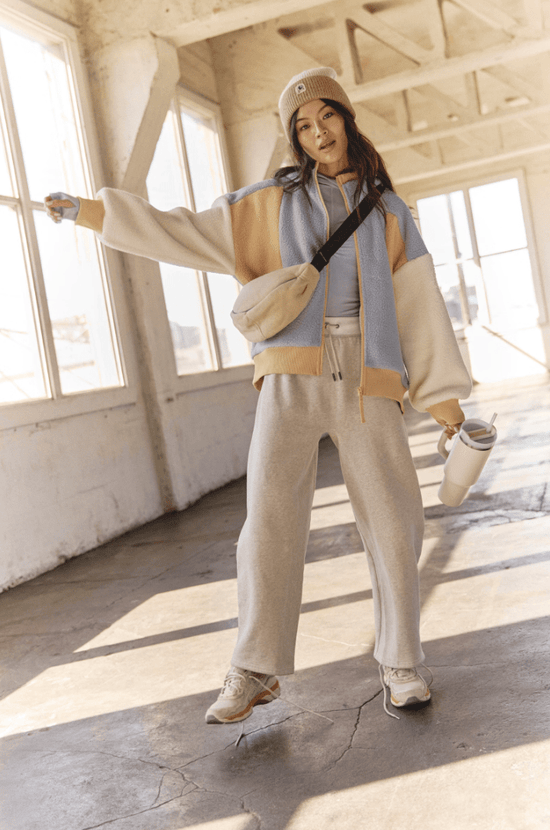 Load image into Gallery viewer, Free People: You Wish Pants - Heather Gray - Revel Boutique
