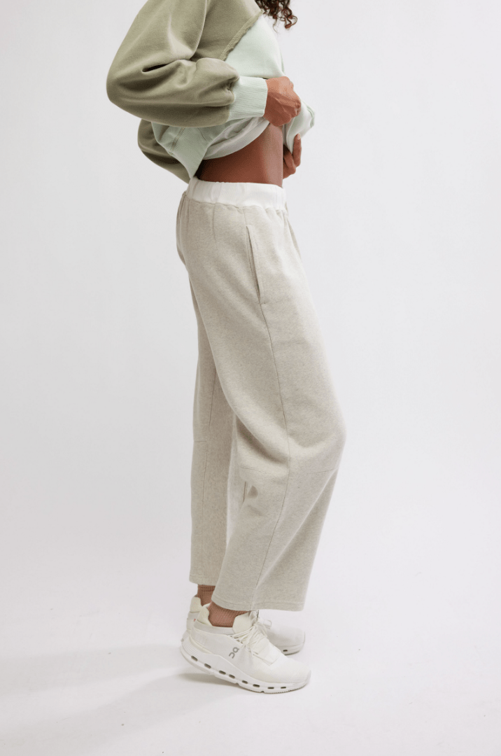 Free People: You Wish Pants - Heather Gray - Revel Boutique