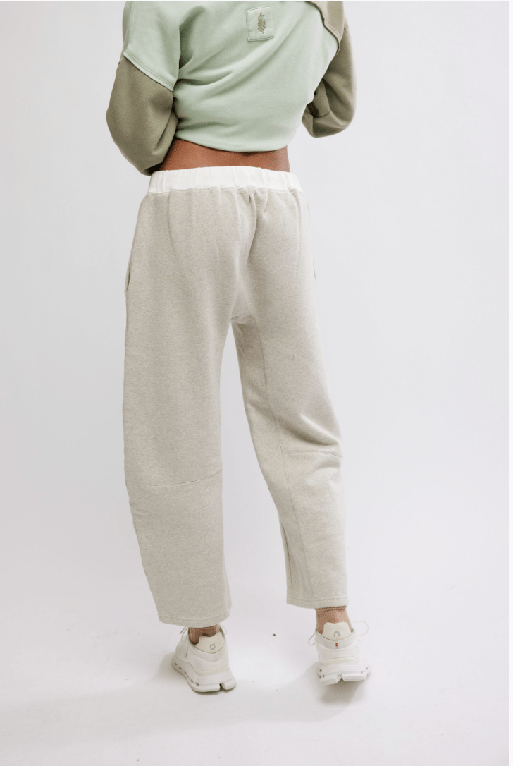 Free People: You Wish Pants - Heather Gray - Revel Boutique
