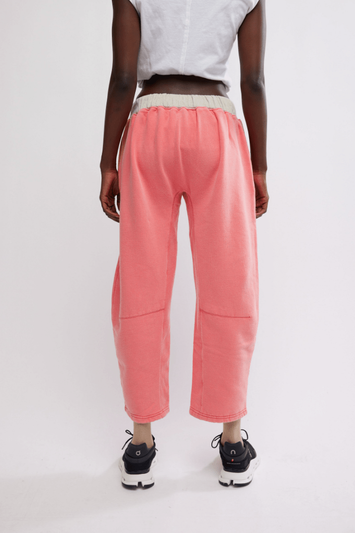Free People: You Wish Pants - Hibiscus - Revel Boutique