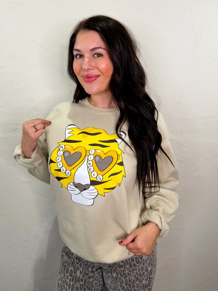 Friendship Sunnie Tiger Sweatshirt - Revel Boutique