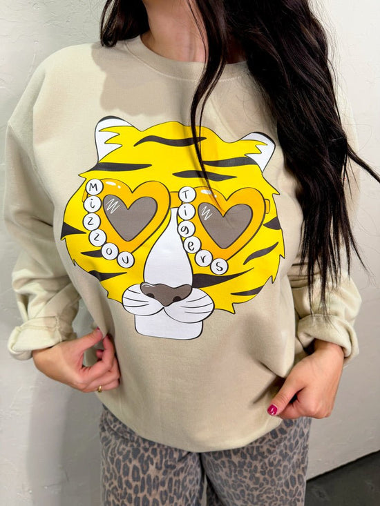 Friendship Sunnie Tiger Sweatshirt - Revel Boutique