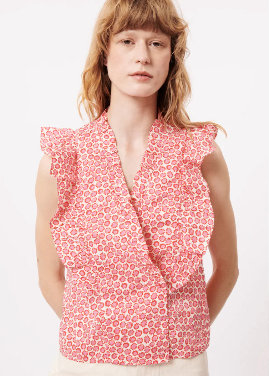 FRNCH: Taya Woven Blouse - Revel Boutique