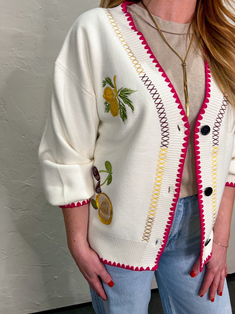 Fruit Loop Cardigan - Revel Boutique