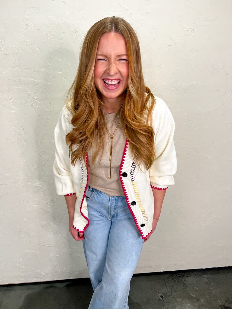 Fruit Loop Cardigan - Revel Boutique