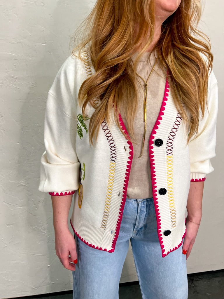 Fruit Loop Cardigan - Revel Boutique