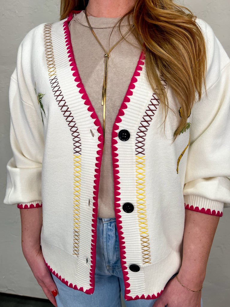Fruit Loop Cardigan - Revel Boutique