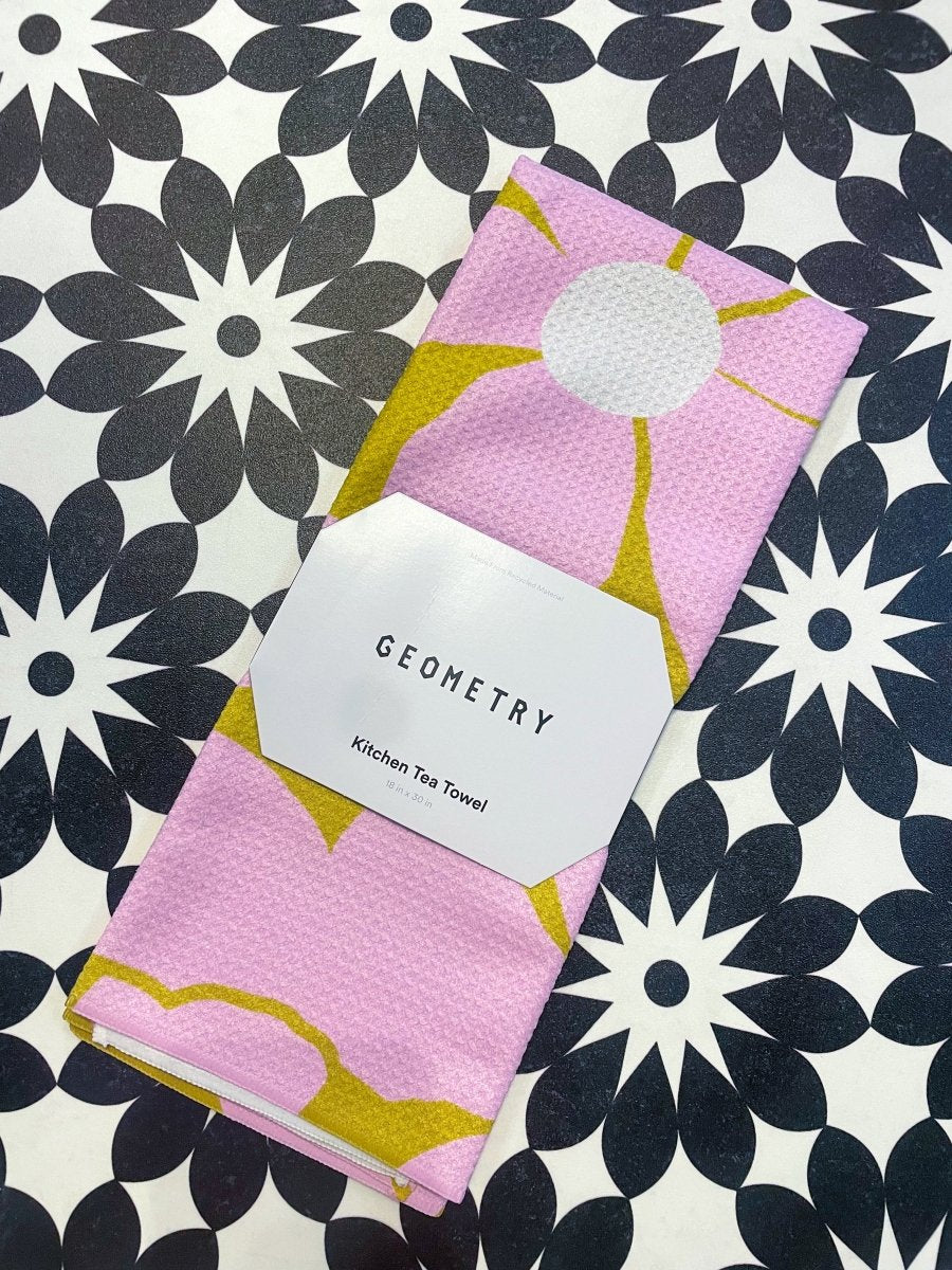 Geometry: Bloom Mom Tea Towel - Revel Boutique