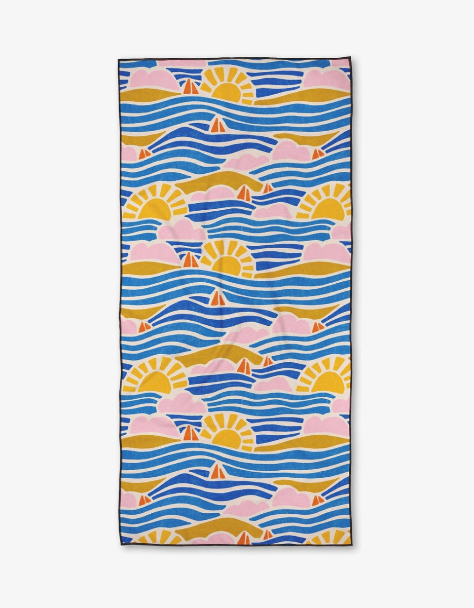 Geometry: Byron Beach Towel - Revel Boutique