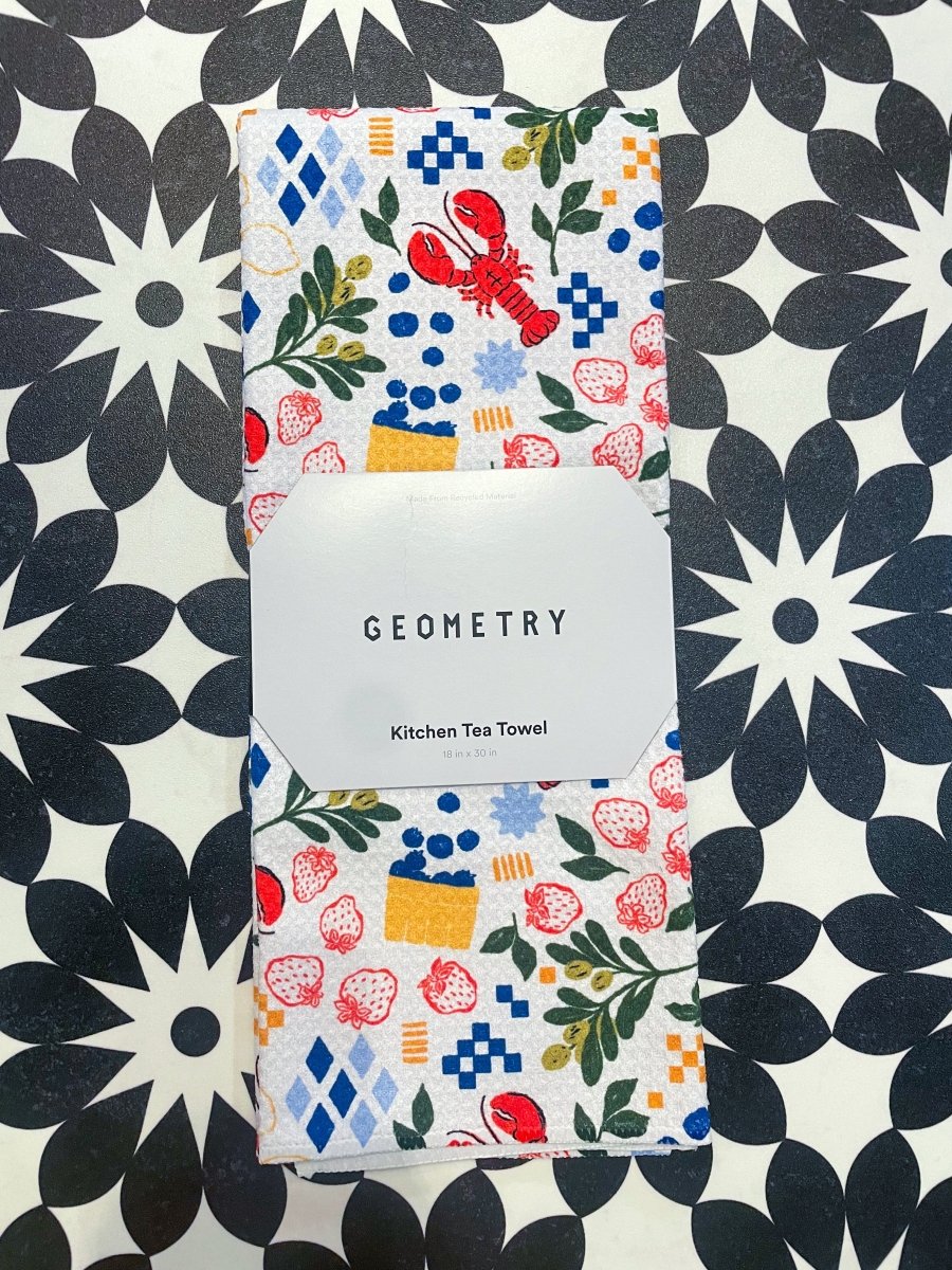 Geometry: Capri Tea Towel - Revel Boutique