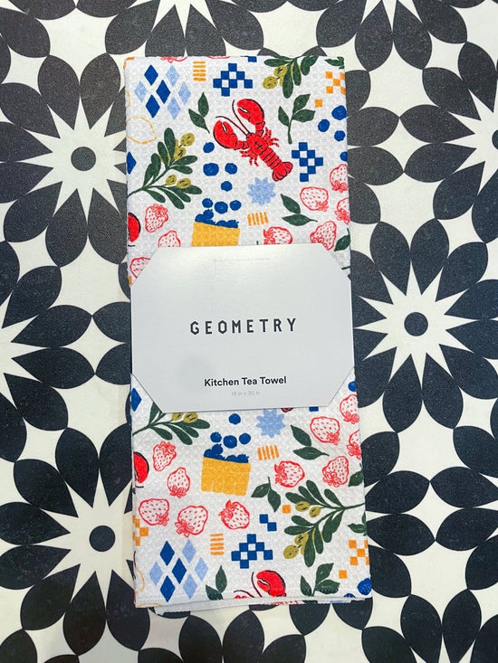 Geometry: Capri Tea Towel - Revel Boutique