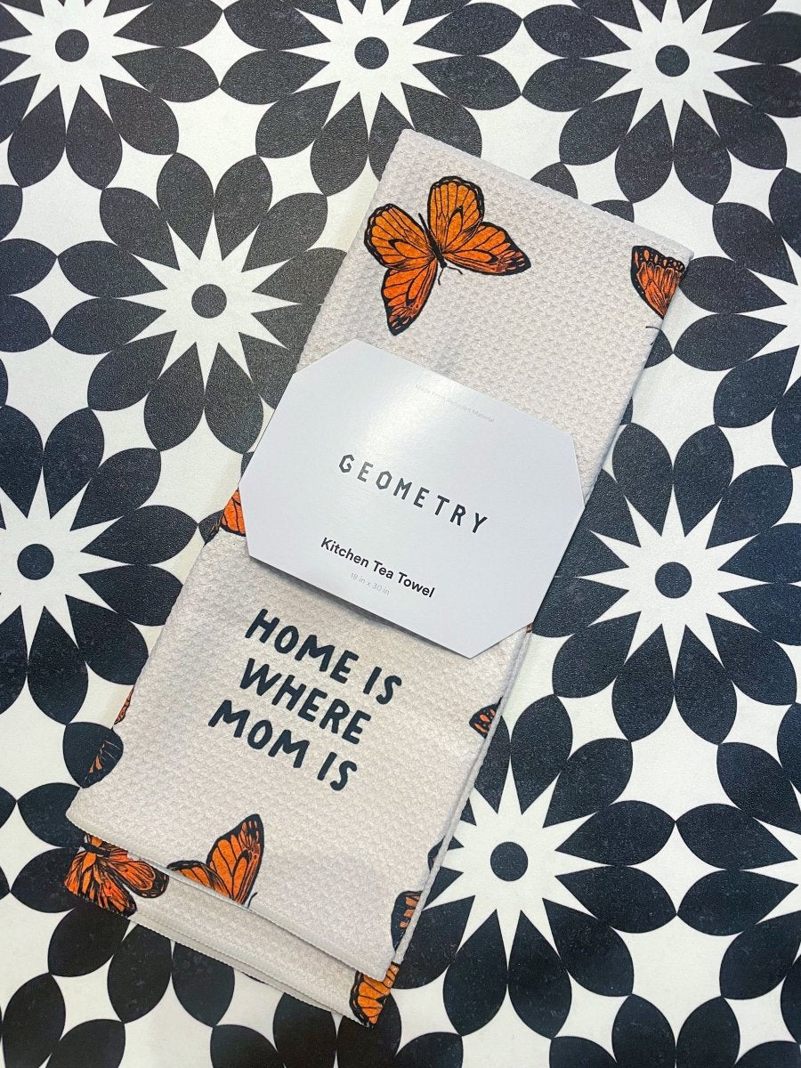 Geometry: Flutter Love Tea Towel - Revel Boutique