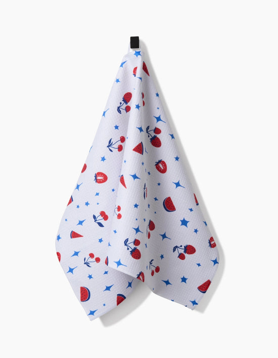 Geometry: Fruit Sparkle Toss Tea Towel - Revel Boutique