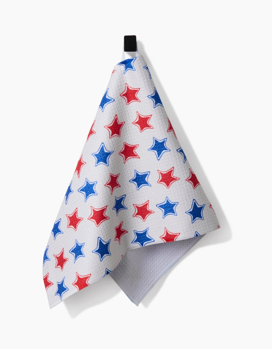 Geometry: Funky Stars Bar Towel - Revel Boutique