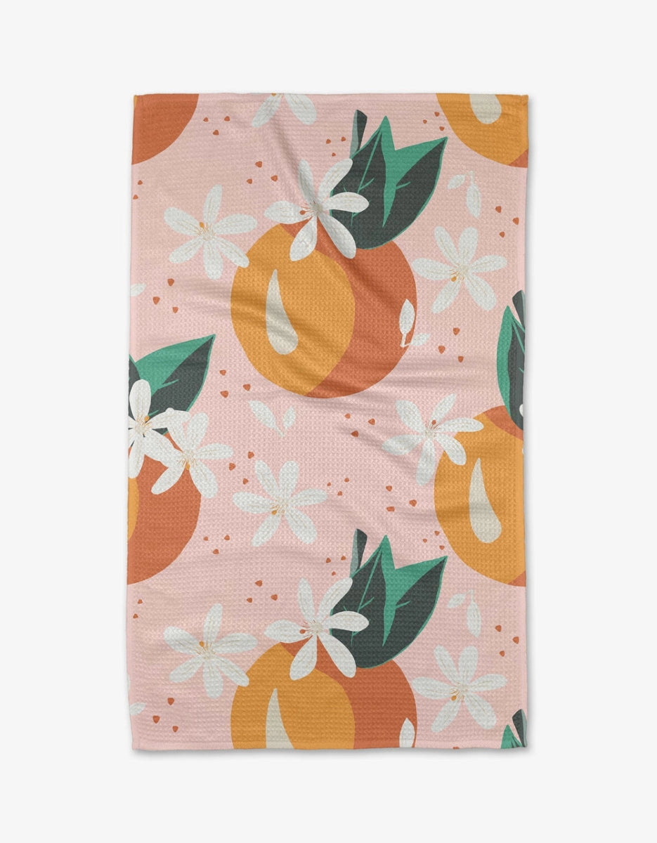 Geometry: Just Peachy Tea Towel - Revel Boutique