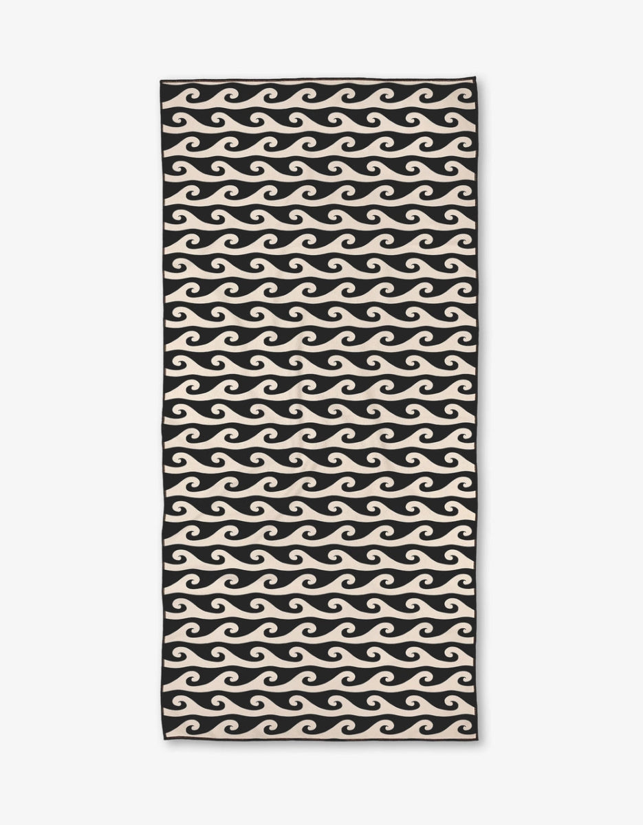 Geometry: Rolling Waves Beach Towel - Revel Boutique