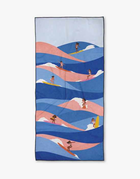 Geometry: Surfers Beach Towel - Revel Boutique