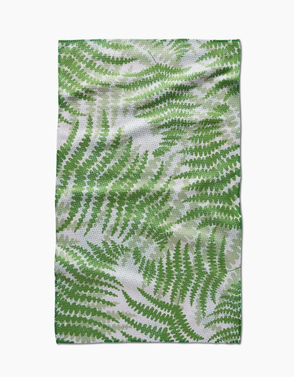 Geometry: Swaying Leaf Tea Towel - Revel Boutique