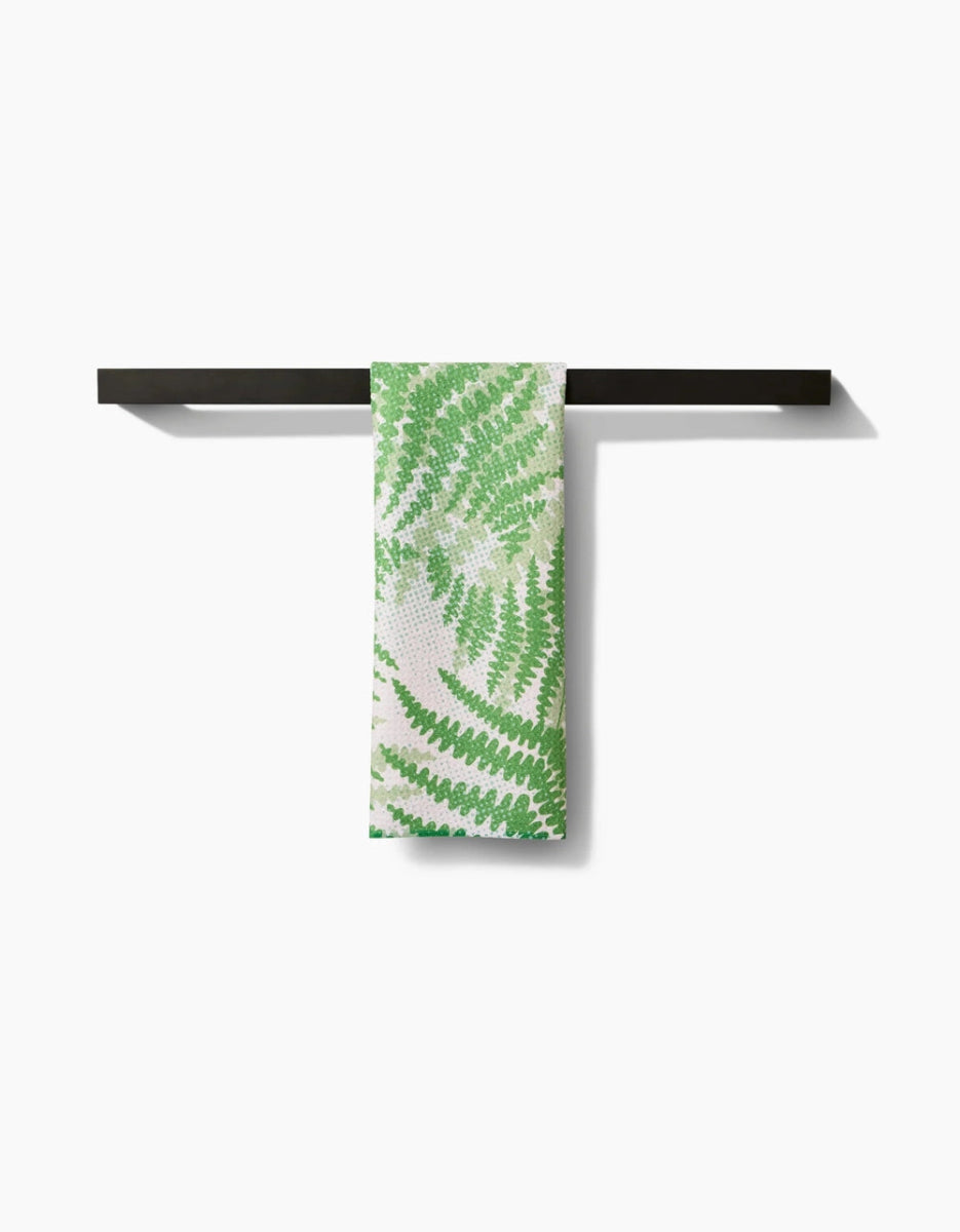 Geometry: Swaying Leaf Tea Towel - Revel Boutique
