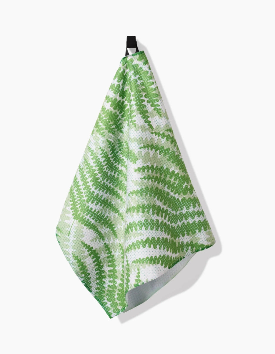Geometry: Swaying Leaf Tea Towel - Revel Boutique