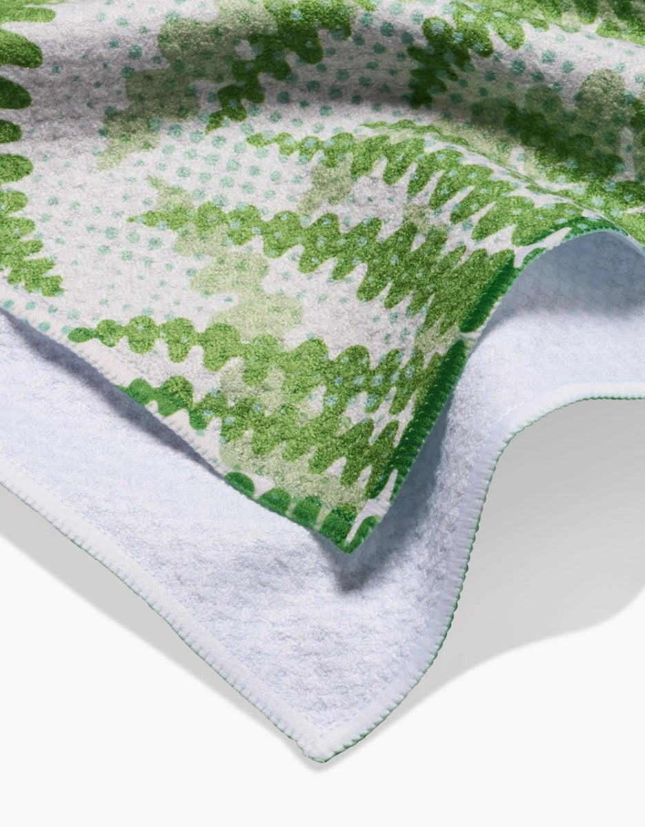 Geometry: Swaying Leaf Tea Towel - Revel Boutique