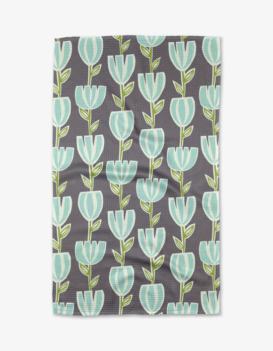 Load image into Gallery viewer, Geometry: Tulips for Days Tea Towel - Revel Boutique
