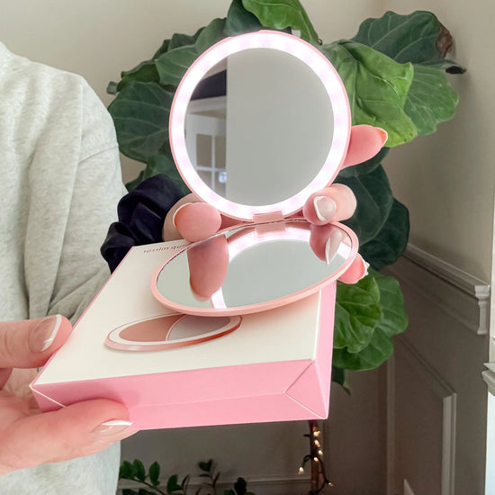Glam Squad LED Compact - Pink - Revel Boutique