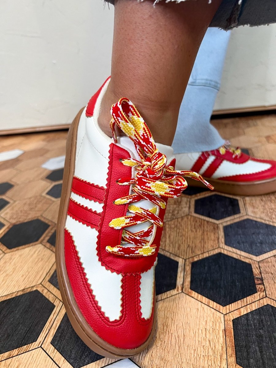 Go Chiefs Shoelaces - Revel Boutique