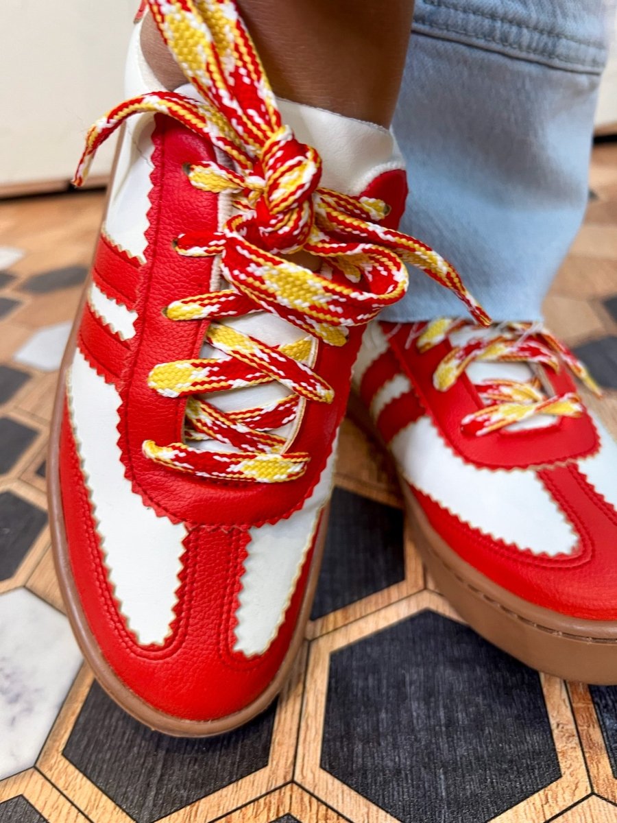Go Chiefs Shoelaces - Revel Boutique