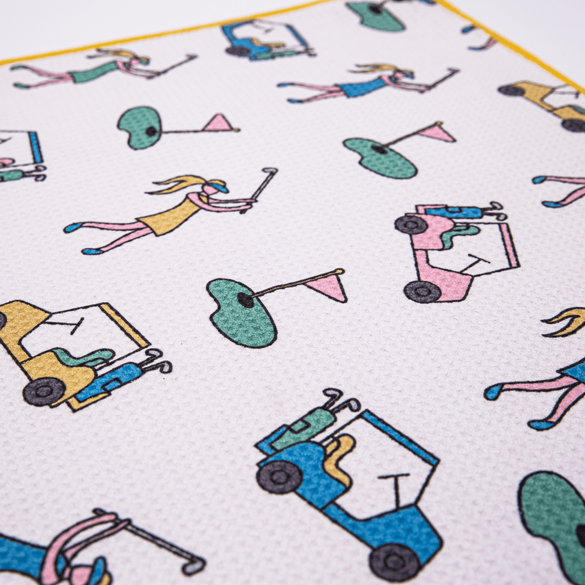 Golf Girl Magnetic Golf Towel - Revel Boutique