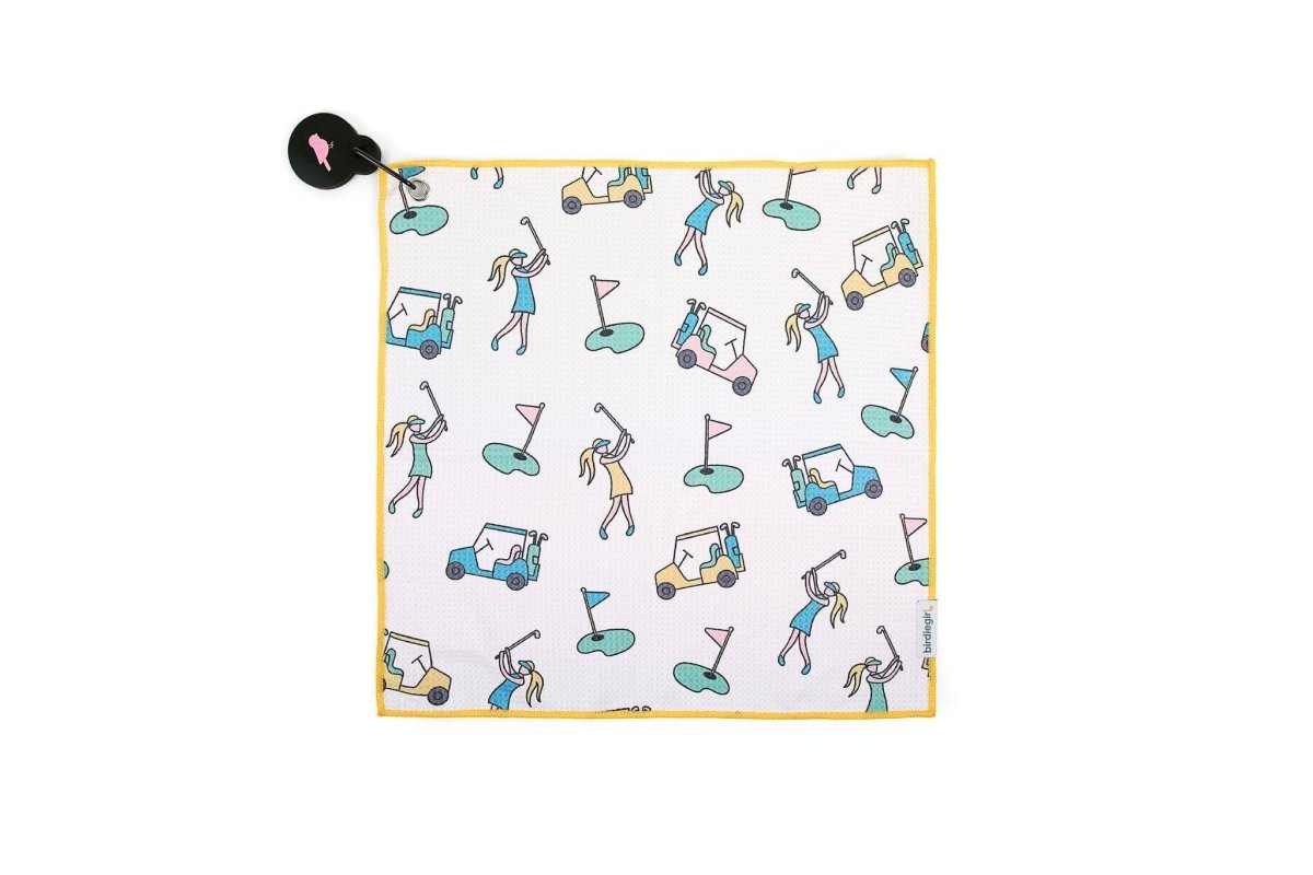 Golf Girl Magnetic Golf Towel - Revel Boutique