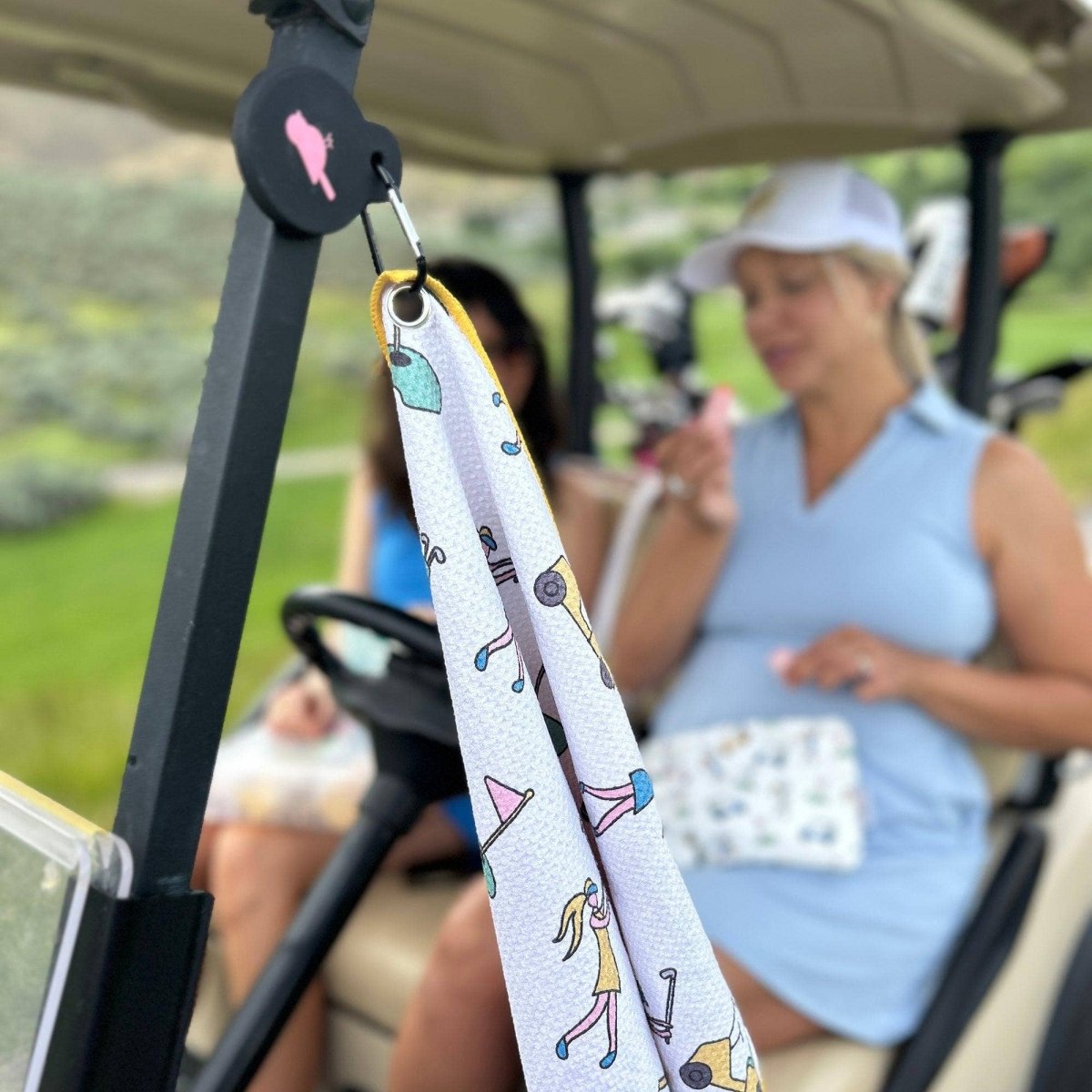 Golf Girl Magnetic Golf Towel - Revel Boutique