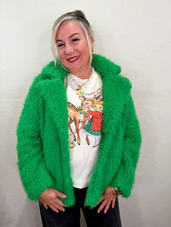 Grinch Jacket - Revel Boutique