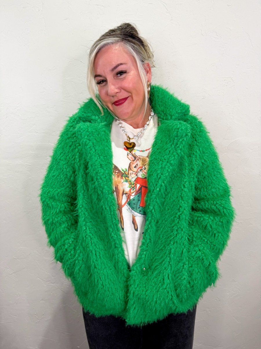 Grinch Jacket - Revel Boutique