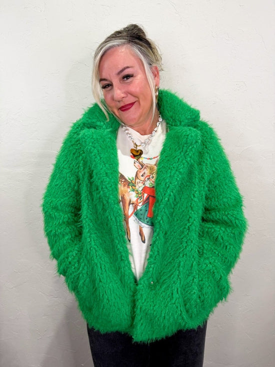 Grinch Jacket - Revel Boutique