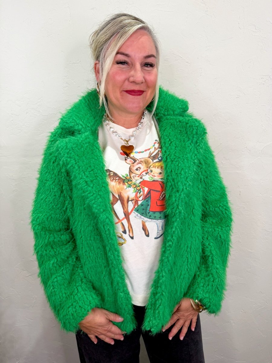 Grinch Jacket - Revel Boutique