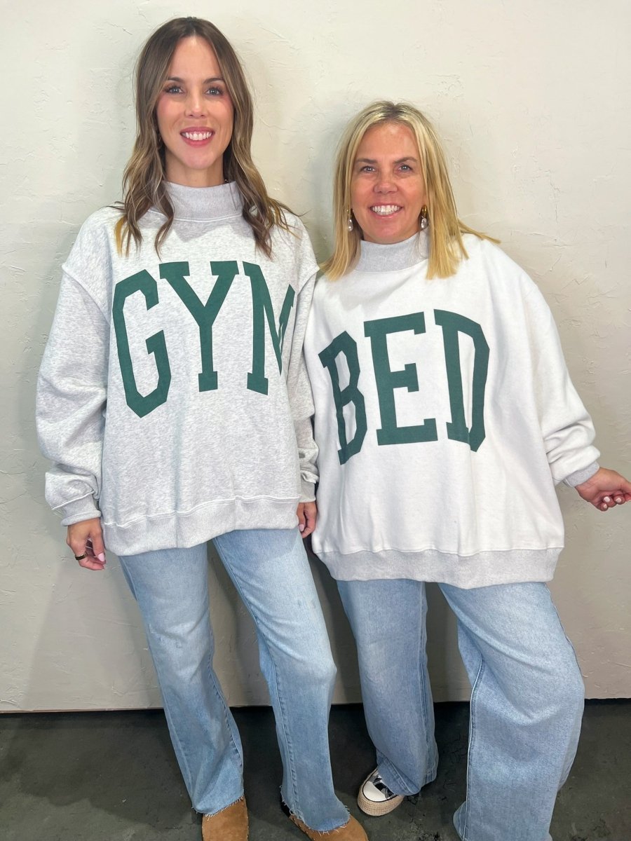 GYM/BED Reversible Mockneck - Revel Boutique
