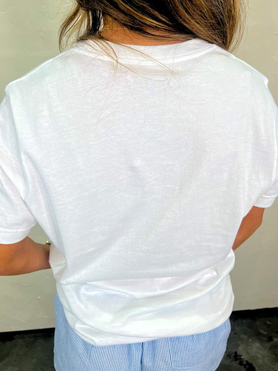 Load image into Gallery viewer, Happens on the Pontoon Tee - Revel Boutique
